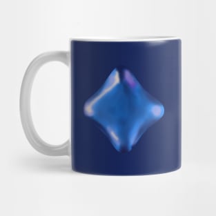 Blue crystal Mug